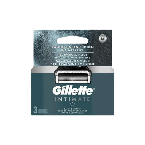 Gillette Intimate scheermesjes 1 front transparent