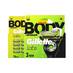 Gillette Labs Body scheermesjes 2 front transparent