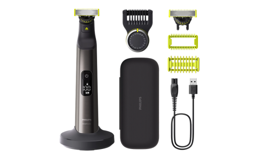 Philips Oneblade pro 360 trimmer transparant