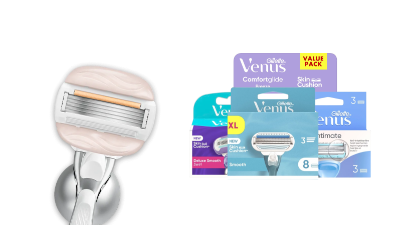 Gillette Venus landing header